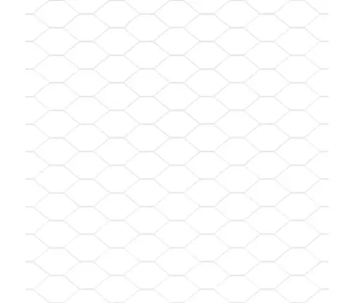 Hexagon Fence 1X50 M Cinkots Tērauds Vidaxl