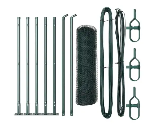 Tvorelės Stulpas Žalia 10 X 0,6 M (25 Mm Tinklelis)