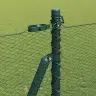 Sešstūru Žogs Zaļš 1.5X10 M Tērauds Vidaxl
