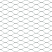 Heksagonālais Žogs Zaļš 1.6X10 M Tērauds Vidaxl