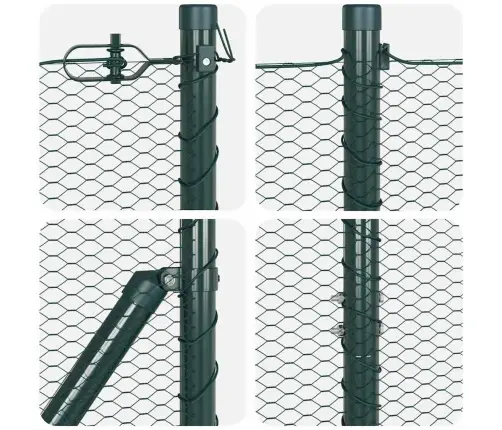 Tvorelės Stulpas Žalia 25 X 1,6 M (13 Mm Tinklas)