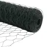 Tvora Su Stulpais Žalia 0.8 X 50 M Pvc Dengtas Plienas