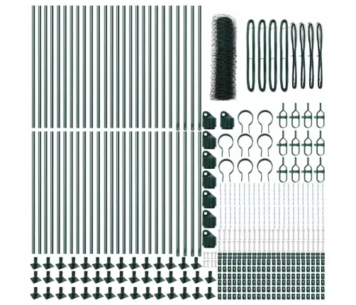 Tvorelės Stulpas Žalia 100 X 1 M (36 Mm Tinklelis)