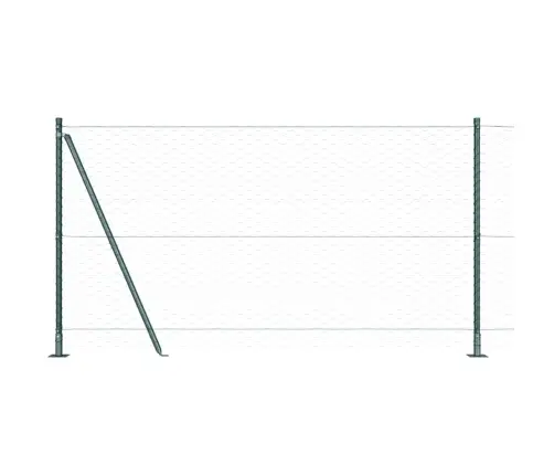 Sešstūra Žogs Zaļā Krāsā 1.2X100 M Tērauds Vidaxl