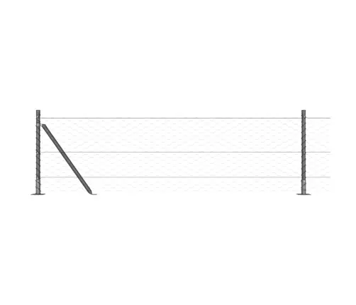 Tvorelės Stulpas Pilka 50 X 0,6 M (50 Mm Tinklas)