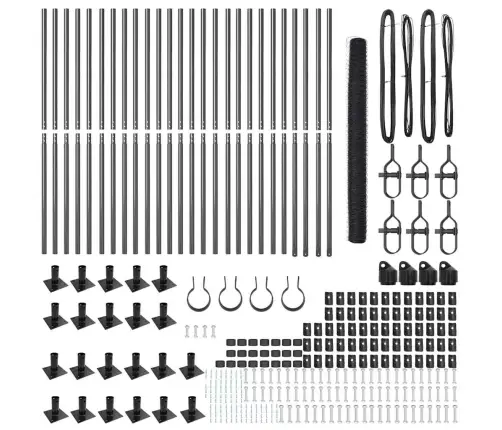 Tvorelės Stulpas Pilka 50 X 1,5 M (36 Mm Tinklas)