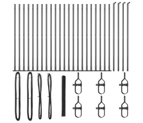 Aiapost Hall 50 X 1,6 M (25 Mm Võrgu) Terased Ja Pvc