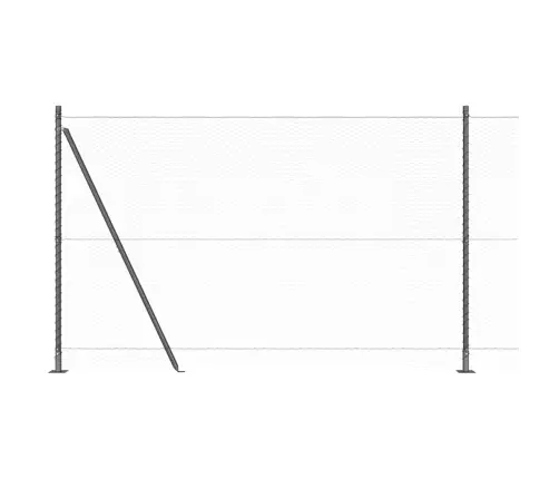 Aiapost Hall 50 X 1,6 M (25 Mm Võrgu) Terased Ja Pvc