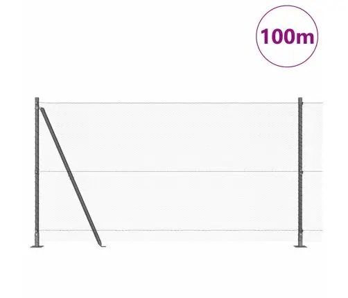 Aiapost Hall 100 X 1,2 M (13 Mm Võrgu) Terased Ja Pvc