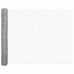 Tvora Su Stulpais Sidabro 1 X 10 M Pvc Dengtas Plienas
