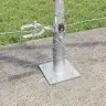 Sešstūra Žogs 1.2X10 M Cinkots Tērauds Vidaxl