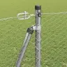 Sešstūra Žogs 1.2X10 M Cinkots Tērauds Vidaxl