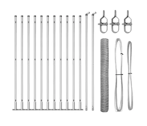 Žogu Komplekts 2 Gabali Galvanizēts Tērauds 25 X 1.2 M Izturīgs Vidaxl