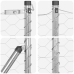 Heksagona Žogs 1.6 X 50 M Galvanizēts Tērauds Vidaxl