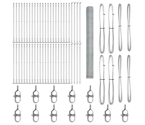 Aiapost Hõbedane 100 X 1,4 M (25 Mm Silm) Teras