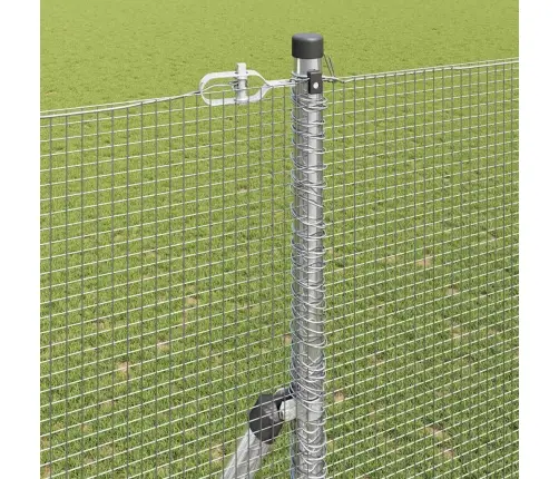 Tvora Su Stulpais Sidabro 1.5 X 10 M Plienas