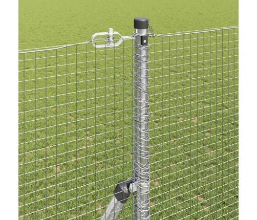 Žoga Stabu Komplekts 2 Gabali Galvanizētais Tērauds 10 X 1.5 M Vidaxl