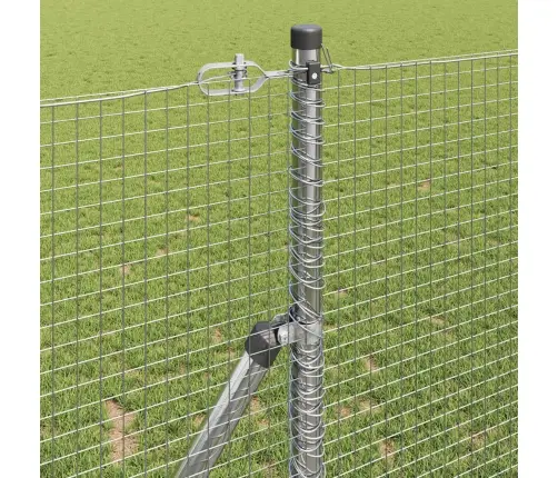 Tvora Su Stulpais Sidabro 1.4 X 25 M Plienas