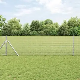 Aed Koos Postidega Hõbedane 0.5 X 50 M Teras