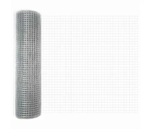 Tvora Su Stulpais Sidabro 0.5 X 50 M Plienas