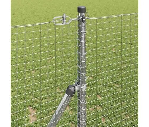 Tvora Su Stulpais Sidabro 1.2 X 50 M Plienas