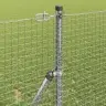 Tvora Su Stulpais Sidabro 1.2 X 50 M Plienas