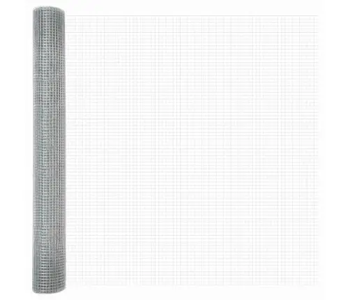 Tvora Su Stulpais Sidabro 1.2 X 50 M Plienas