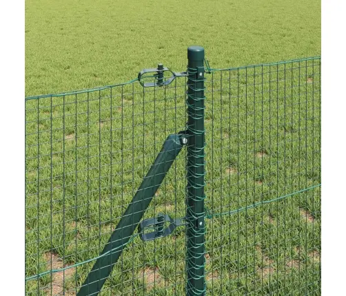 Tvora Su Stulpais Žalia 0.4 X 10 M Plienas