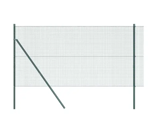 Aiapost Roheline 25 X 1,2 M (12 X 12 Mm Võrk) Terased Ja Pvc