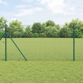 Tvora Su Stulpais Žalia 1.2 X 25 M Plienas