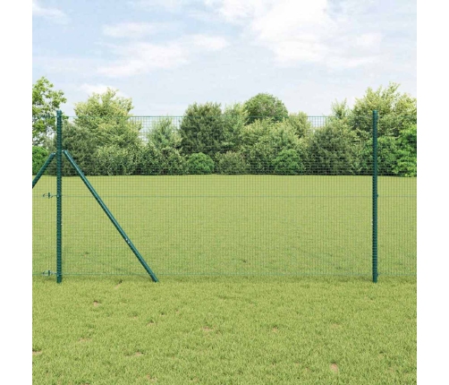 Tvora Su Stulpais Žalia 1.2 X 25 M Plienas