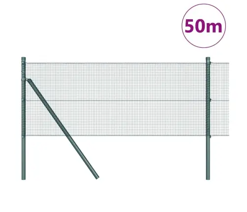 Tvorelės Stulpas Žalia 50 X 0,5 M (12 X 12 Mm Tinklelis)