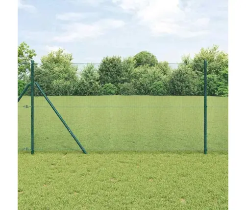 Tvora Su Stulpais Žalia 1 X 50 M Plienas
