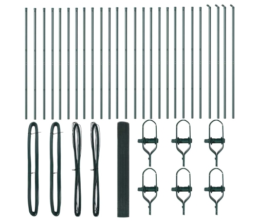 Aed Koos Postidega Roheline 1.2 X 50 M Teras