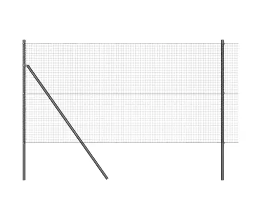 Tvora Su Stulpais Pilka 1.2 X 10 M Plienas