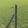 Žoga Stabu Komplekts 2 Gab. Pelēks Tērauds 25 X 0.5 M Izturīgs Vidaxl