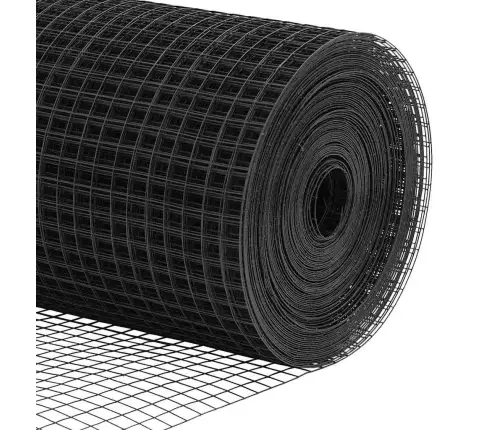 Tvora Su Stulpais Pilka 0.5 X 50 M Plienas