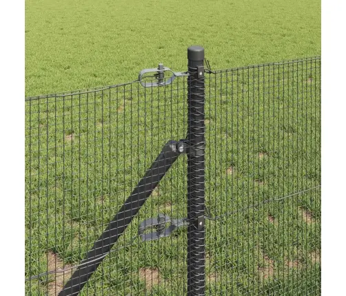 Tvora Su Stulpais Pilka 0.5 X 50 M Plienas