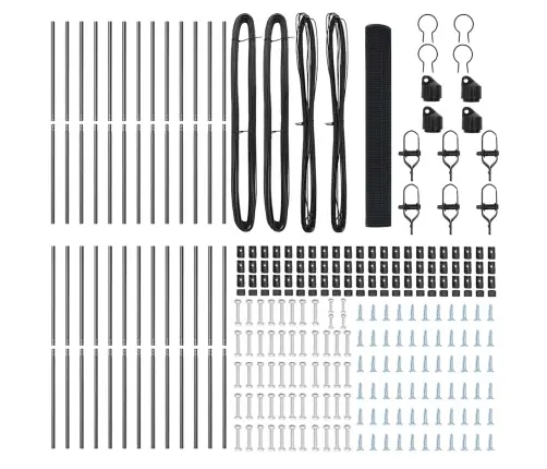Aiapost Hall 50 X 1 M (25 X 25 Mm Võrk) Terased Ja Pvc