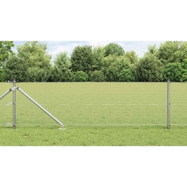 Tvora Su Stulpais Sidabro 0.6 X 10 M Plienas