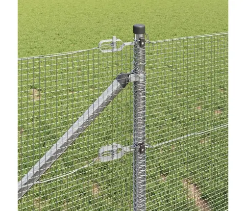 Žogu Stabu Komplekts 2 Gab. Cinkots Tērauds 10 X 1 M Izturīgs Vidaxl