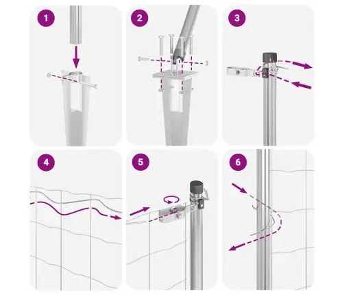 Cinkota Tīkla Žogs Ar 13 Pīķa Stabiem 0.8X25 M Cinkots Tērauds Vidaxl