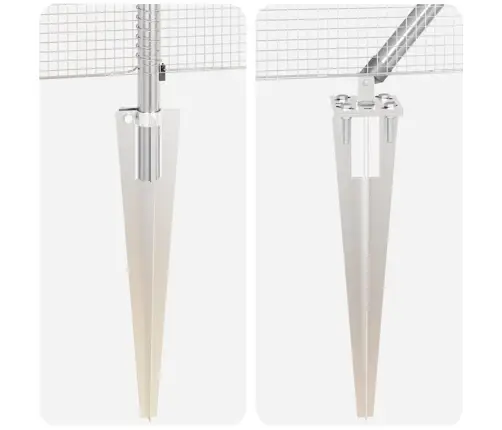 Savilkts Stieples Žogs Ar 13 Spicēm 1.5X25 M Cinkots Tērauds Vidaxl