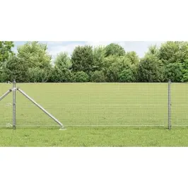 Žogs Ar Stabiem. Sudraba 0.8 X 100 M Tērauds Vidaxl