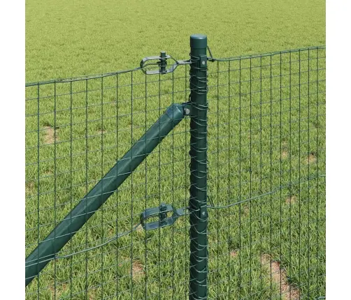 Žogu Stabu Komplekts 2 Gabali Zaļš Metāls 10 X 0.5 M Vidaxl