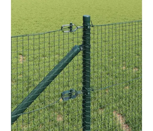 Savilkto Stiebru Žogs Ar 7 Spoileru Stabiem Zaļš 0.8X10 M Tērauds Vidaxl