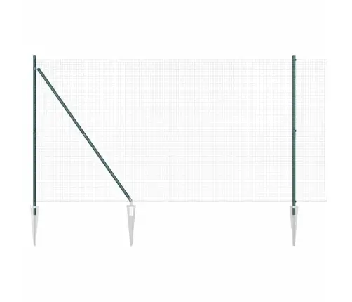 Tvorelės Stulpas Žalia 10 X 1,6 M (25 X 25 Mm Tinklelis)