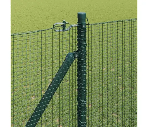 Metāla Žogs Ar 13 Spicēm Zaļā Krāsā 1.5X25 M Vidaxl