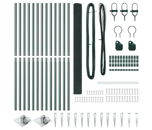 Tvorelės Stulpas Žalia 25 X 1,6 M (16 X 16 Mm Tinklelis)