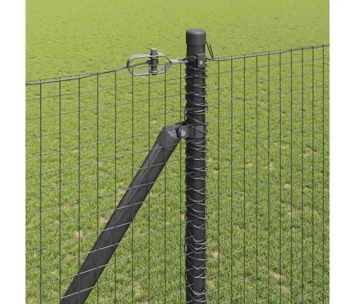 Tvora Su Stulpais Pilka 1.5 X 25 M Plienas